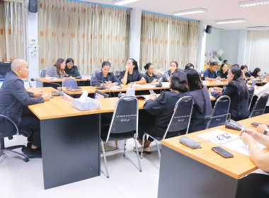 การประชุมชี้แจงผลการจัดชั้นความเข้มแข็งสหกรณ์และกลุ่มเกษตรกร ประจำปี พ. ศ. 2568 และกรอบการประเมินผลจัดชั้นความเข้มแข็งสหกรณ์และกลุ่มเกษตรกร ประจำปี พ.ศ. 2569 ในการนี้นายศิวกร ศรีภักดี สหกรณ์จังหวัดนครศรีธรรมราช พร้อมด้วยบุคลากร ร่วมรับฟังการชี้แจงดังกล่ ... พารามิเตอร์รูปภาพ 5